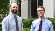 OED researcher Matthew Avery and summer associate John Haman