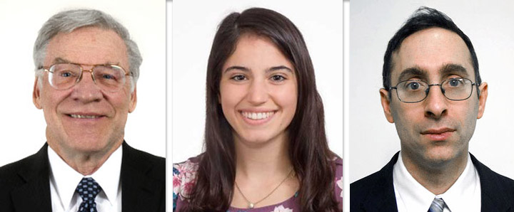 Photo of three IDA researchers