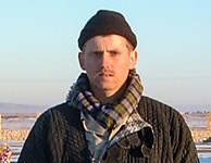 Photo, Mark Nutsch in Northern Afghanistan