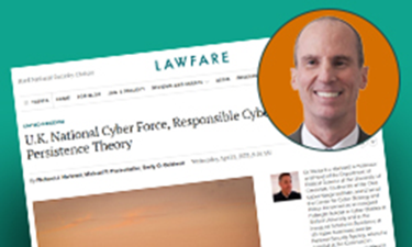 Photo, Dr Michael P. Fischerkeller, Research Staff Member | ITSD